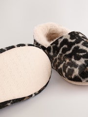 Animal Faux Fur Lined Shoot Slippers - Image 10 of 10