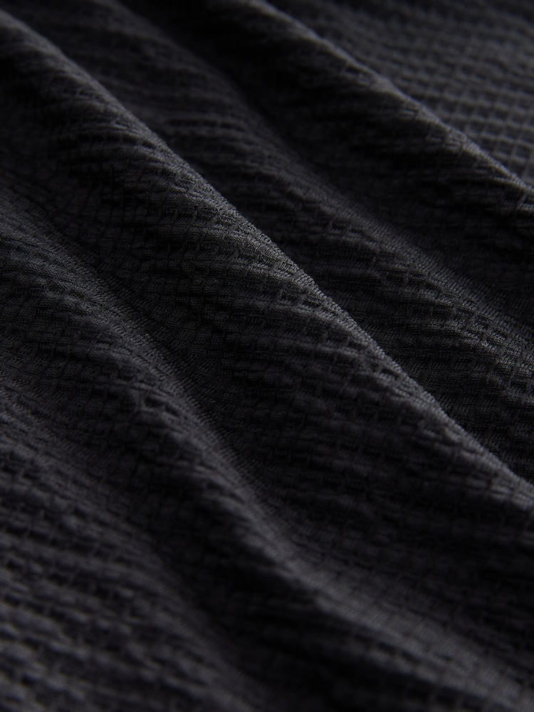 Noir - Top coordonné en jersey texturé - Image 7 of 7