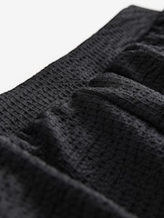 Noir - Jersey texturé Coord Midaxi Jupes - Image 6 of 7