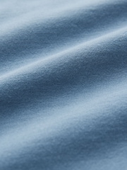 Navy/Grey Plain 100% Cotton Short Pyjamas 2 Pack (5-16yrs) - Image 5 of 5