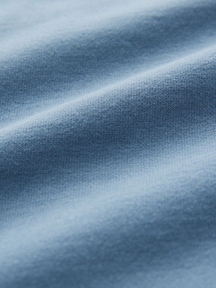 Navy/Grey Plain 100% Cotton Short Pyjamas 2 Pack (5-16yrs) - Image 5 of 5