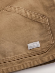 Tan Brown Canvas Worker Gilet - Image 10 of 10