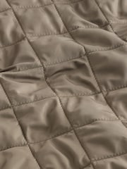 Brown Diamond Quilt Gilet - Image 8 of 9