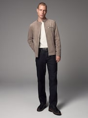 Серый - Куртка из искусственной замши - Image 2 of 12