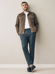 Brown Suede Western Jacket - Image 2 of 10