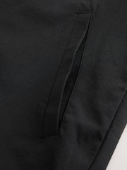 Black Stretch Technical Shacket - Image 8 of 10