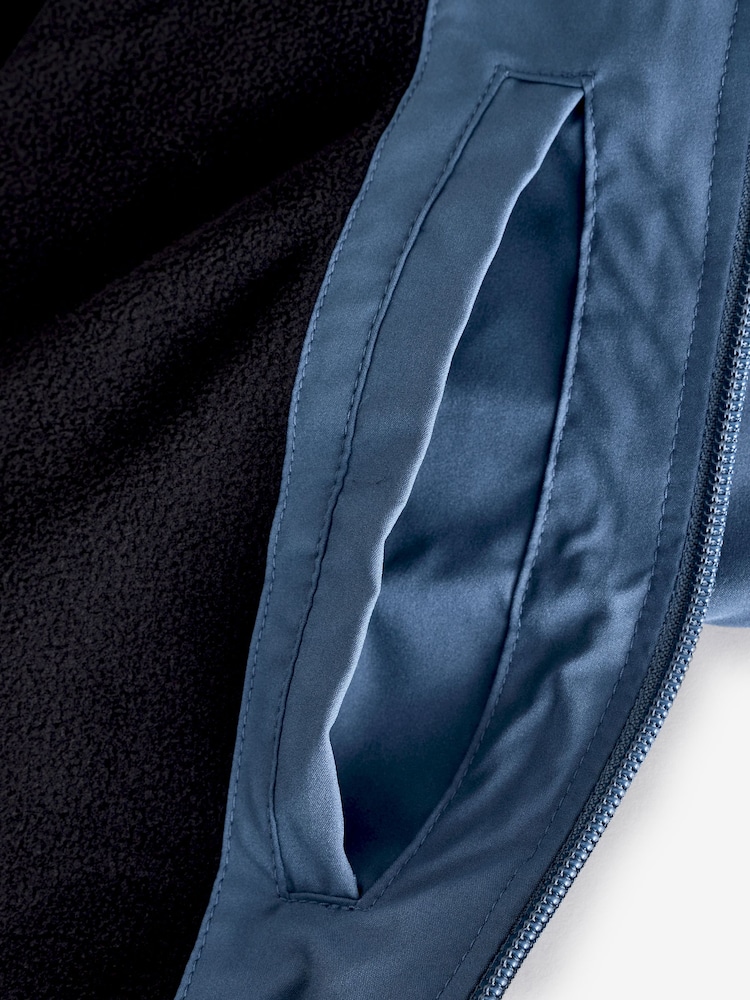 Blue Shower Resistant Anorak Jacket - Image 10 of 11