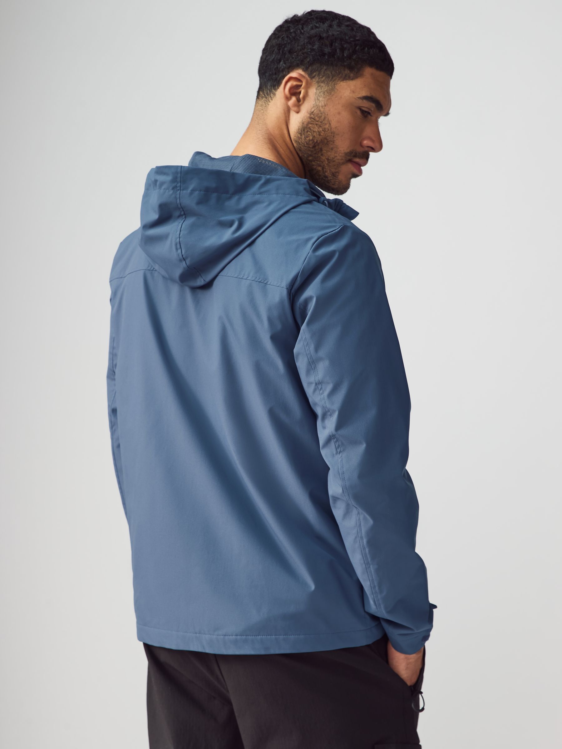 Buy Blue Shower Resistant Anorak Jacket from Next USA