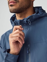 Blue Shower Resistant Anorak Jacket - Image 5 of 11