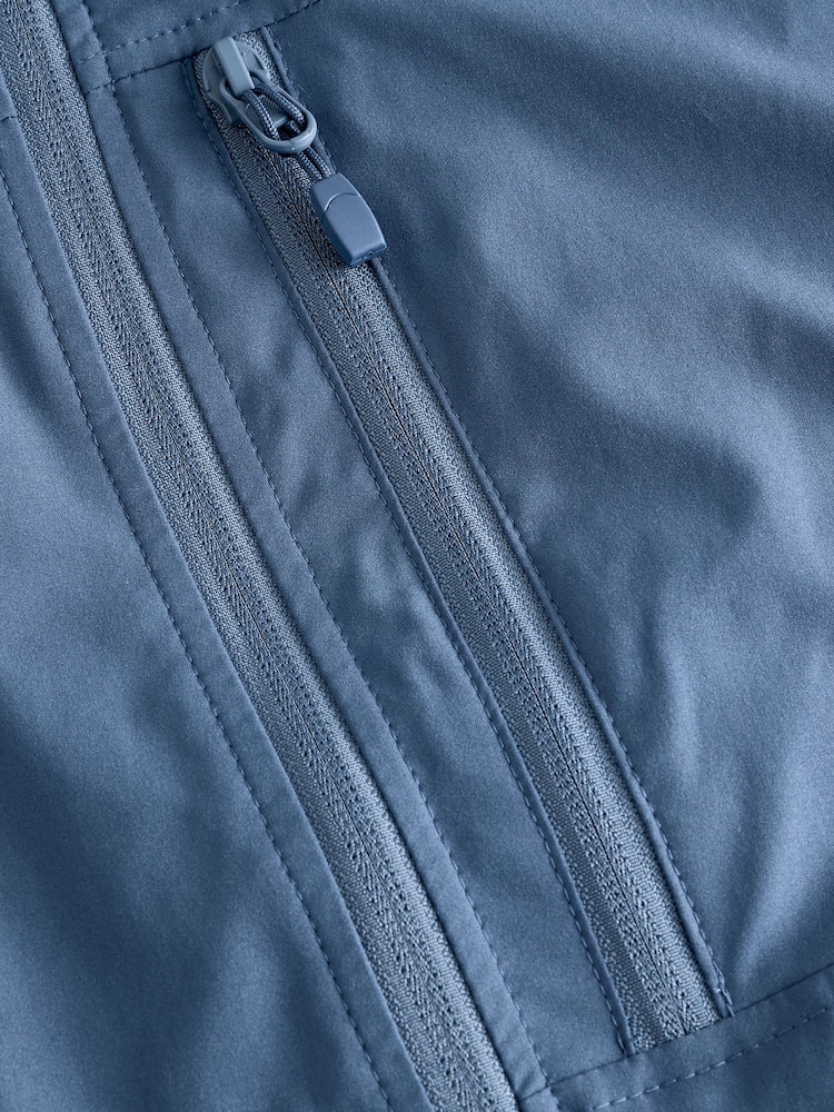 Blue Shower Resistant Anorak Jacket - Image 8 of 11