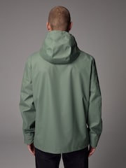Sage Green Waterproof Rubberised Anorak - Image 3 of 9