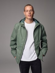 Sage Green Waterproof Rubberised Anorak - Image 4 of 9