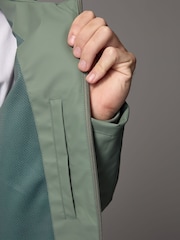 Sage Green Waterproof Rubberised Anorak - Image 9 of 9