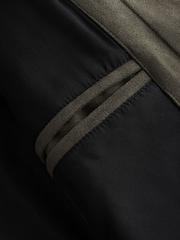 Khaki Green Faux Suede Western Jacket - Image 11 of 11