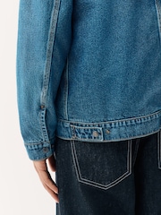 Denim Blue Worker Jacket - Image 5 of 11