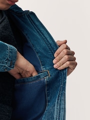 Denim Blue Worker Jacket - Image 7 of 11