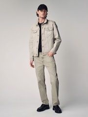 Light Grey Denim Jacket - Image 2 of 5