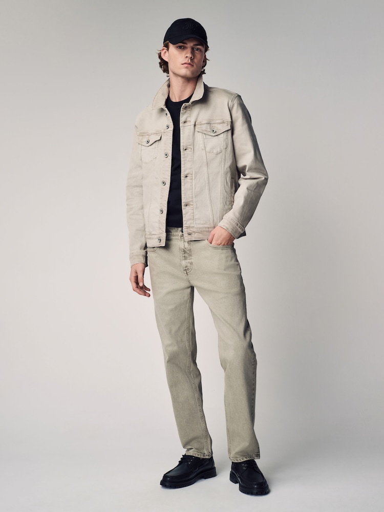 Light Grey Denim Jacket - Image 2 of 5