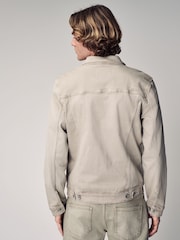 Light Grey Denim Jacket - Image 3 of 5