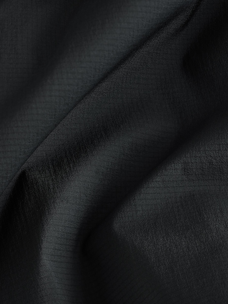 Black Shower Resistant Lightweight Hooded Anorak Jacket - Image 11 of 13