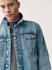 Blue Denim Jacket - Image 4 of 5