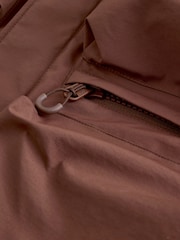 Rust Brown Waterproof Ripstop Technical 4 Pocket Jacket - Image 11 of 12