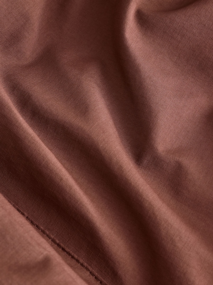 Rust Brown Waterproof Ripstop Technical 4 Pocket Jacket - Image 12 of 12