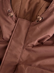 Rust Brown Waterproof Ripstop Technical 4 Pocket Jacket - Image 9 of 12