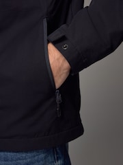 Navy Blue Shower Resistant Anorak Jacket - Image 6 of 7