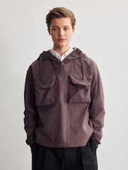 Purple Overhead Quarter Zip Jacket - Image 1 of 4