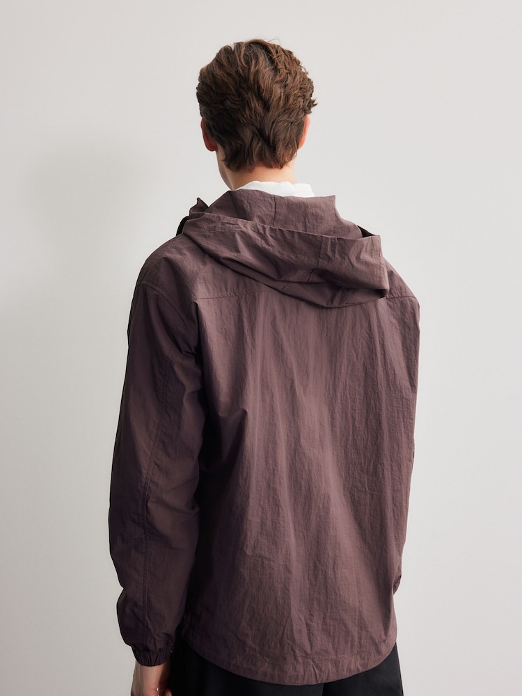 Violet - Veste à enfiler au quart à fermeture éclair - Image 3 of 4