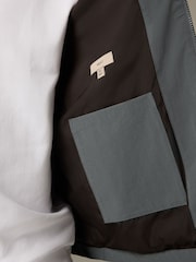 Blue Stretch Technical Shacket - Image 8 of 8