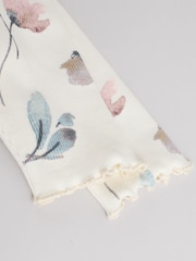 White/Teal Floral Sweater and Leggings Set - Image 15 of 15