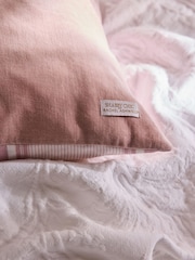 Shabby Chic by Rachel Ashwell® Pink Stripe Cotton Linen Cushion - Image 4 of 7