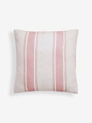 Shabby Chic by Rachel Ashwell® Pink Stripe Cotton Linen Cushion - Image 5 of 7