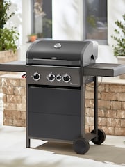 Tower Black Stealth 3000 Three Burner BBQ - Image 1 of 5