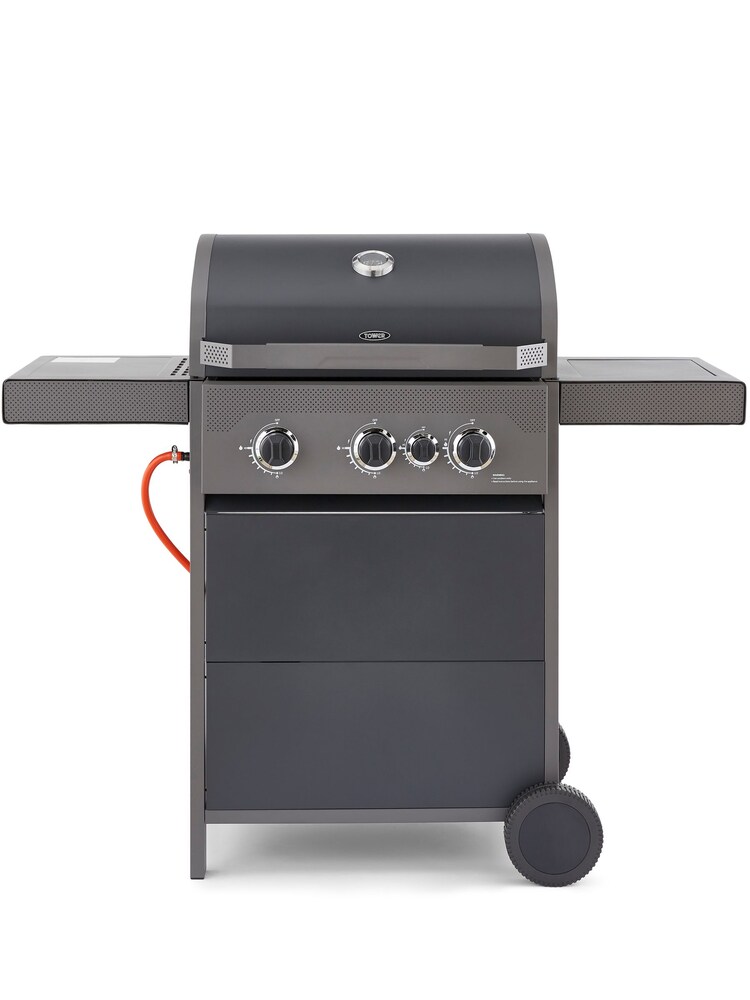 Tower Black Stealth 3000 Three Burner BBQ - Image 6 of 6