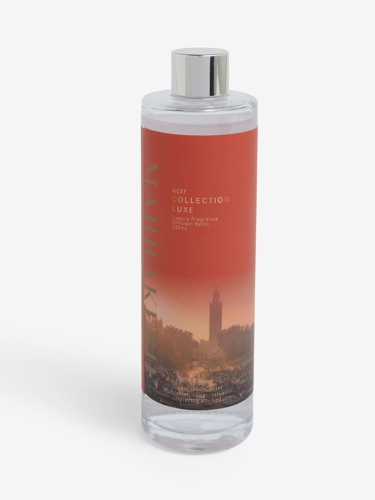 Collection Luxe Marrakesh Cardomom and Vetiver 200ml Luxury Fragranced Reed Refill Diffuser - Image 2 of 3