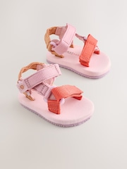 Multi Colourblock Baby Trekker Sandals (0-24mths) - Image 1 of 5