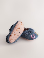 Denim Western Baby Slip On Shoes (0-24mths) - Image 3 of 4