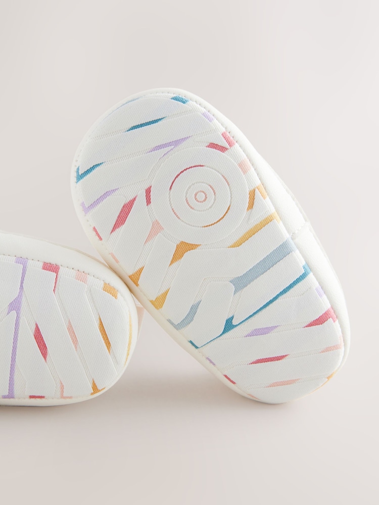 White Rainbow Touch Fasten Baby Trainers (0-24mths) - Image 5 of 5