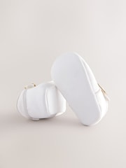 Ivory Embroidered Occasion Baby Shoes (0-24mths) - Image 5 of 5
