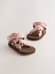 Animal Print Baby Trekker Sandals (0-24mths) - Image 1 of 5