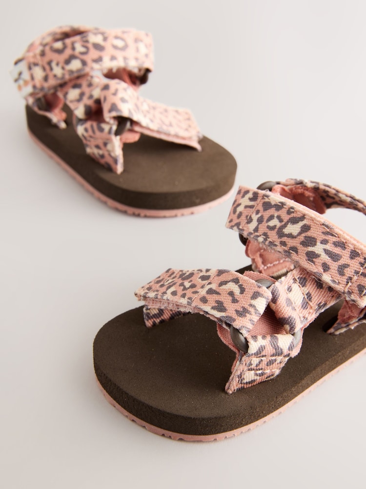 Animal Print Baby Trekker Sandals (0-24mths) - Image 5 of 5
