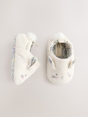 Neutral Bunny Baby Slip On Shoes (0-24mths) - Image 3 of 4
