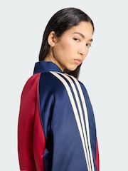adidas Originals Red Satin Bomber Jacket - Image 4 of 5
