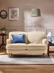 Laura Ashley Launton Natural Bartson Small 2 Seater Sofa - Image 1 of 8