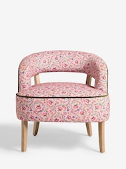 Cath Kidston Feather Ditsy Coral Pink Remi Accent Chair - Image 5 of 8
