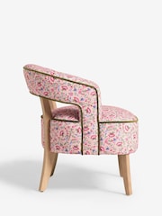 Cath Kidston Feather Ditsy Coral Pink Remi Accent Chair - Image 7 of 8