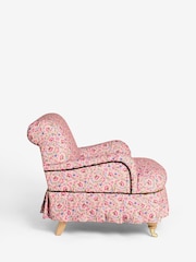 Cath Kidston Feather Ditsy Coral Pink Lilly Accent Chair - Image 7 of 8